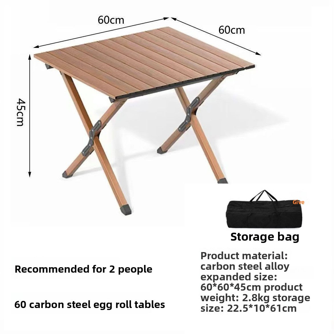 Outdoor Folding Table