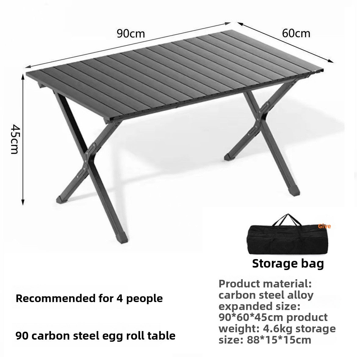 Outdoor Folding Table