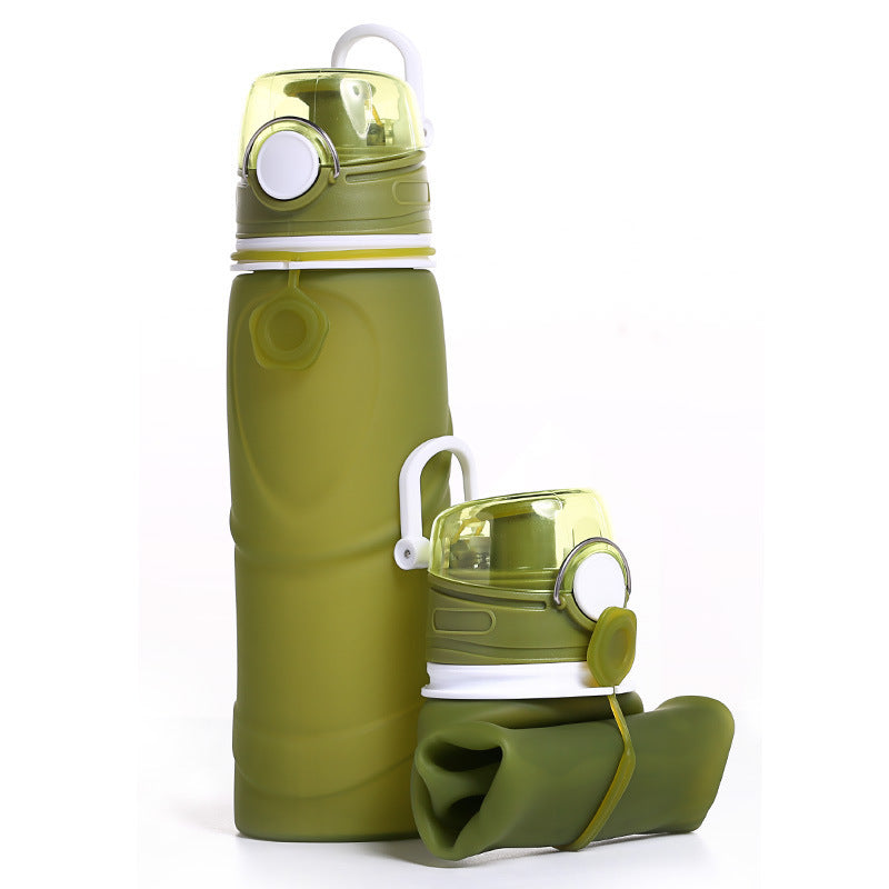Outdoor folding water cup