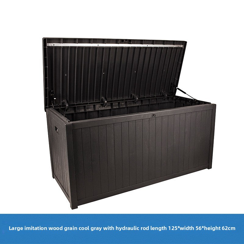 Outdoor Garden Storage Cabinet with Flip Lid