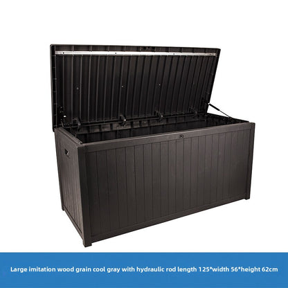Outdoor Garden Storage Cabinet with Flip Lid