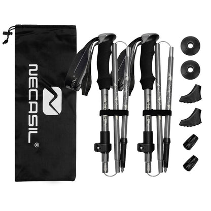 Outdoor hiking aluminum alloy trekking pole