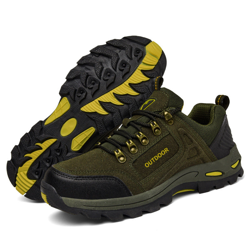 Outdoor Hiking Shoes Low Heel Anti-Slip