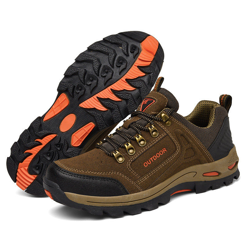 Outdoor Hiking Shoes Low Heel Anti-Slip