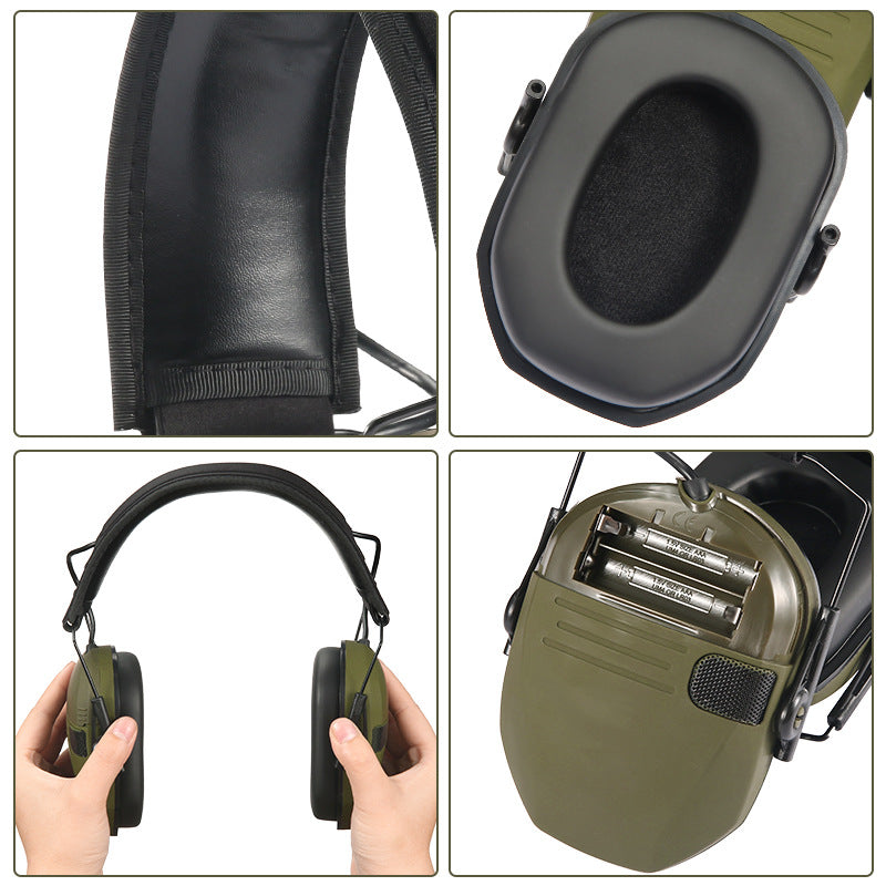 Outdoor Hunting Tactical Noise Reduction Foldable Earmuffs