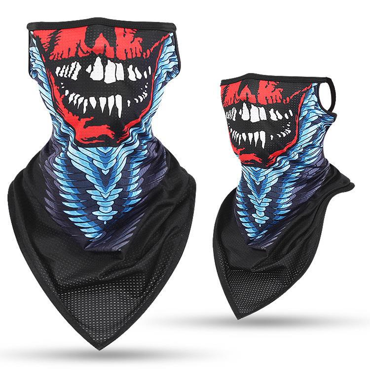 Outdoor Ice Silk Face Cover Scarf