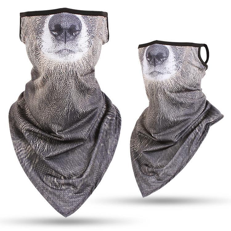 Outdoor Ice Silk Face Cover Scarf