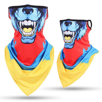 Outdoor Ice Silk Face Cover Scarf
