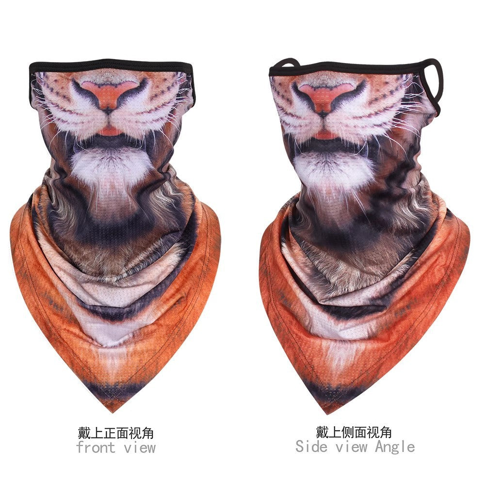 Outdoor Ice Silk Face Cover Scarf