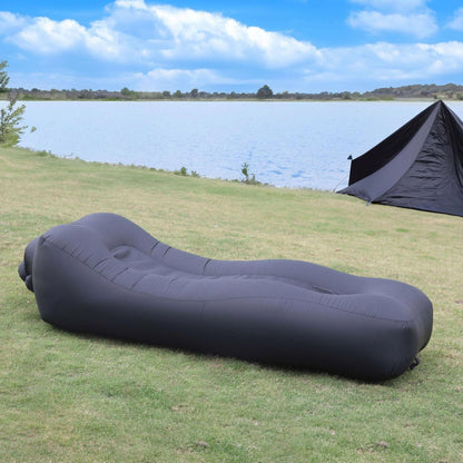 Outdoor inflatable bed