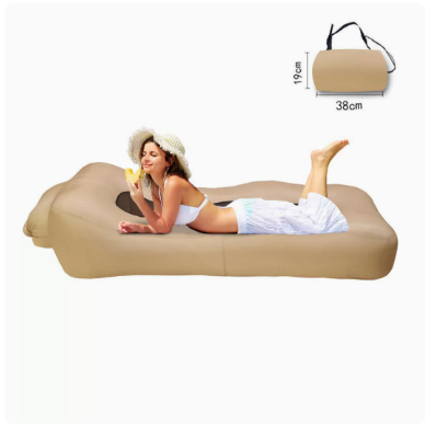 Outdoor inflatable bed