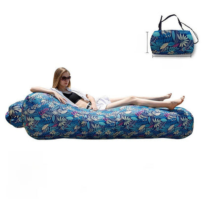 Outdoor inflatable bed