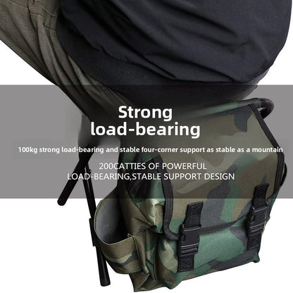 Outdoor leisure vacation camping fishing backpack stool