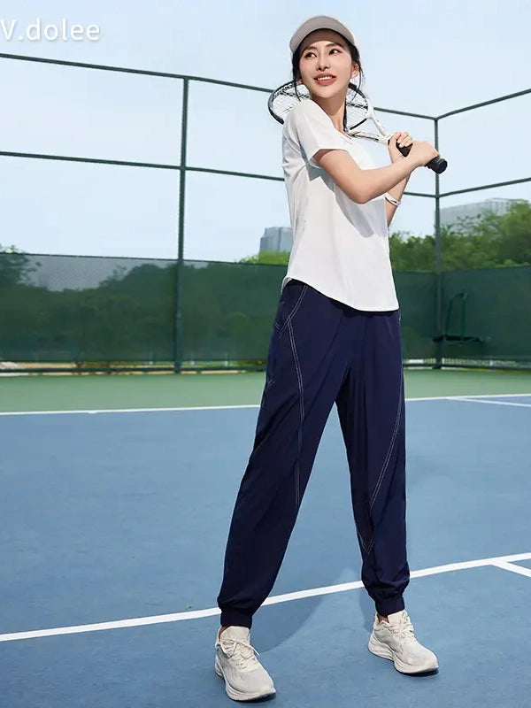 Outdoor Loose Slimming Look Breathable Yoga Fitness Clothing