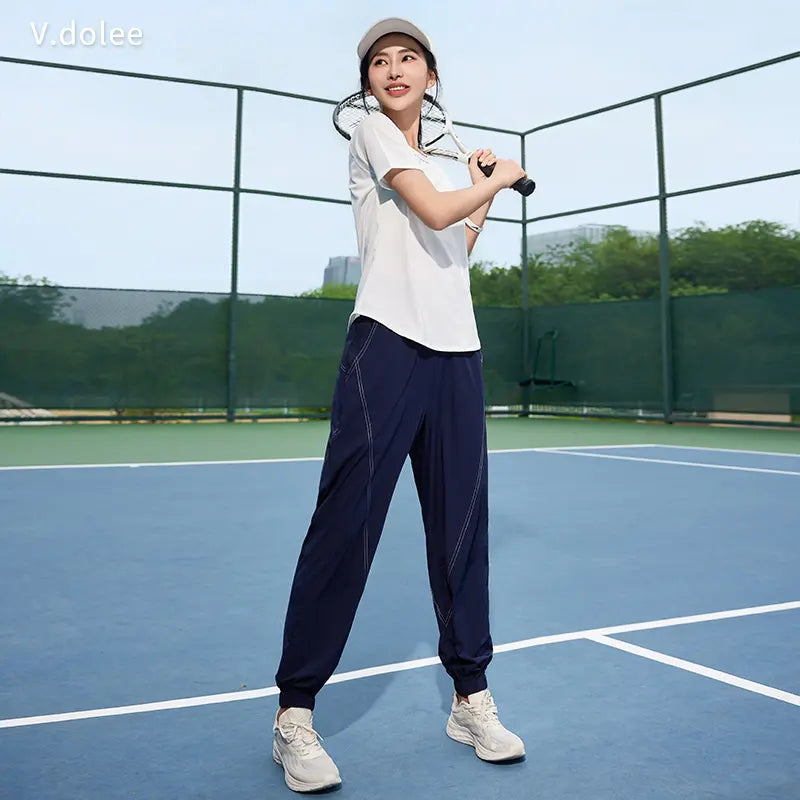 Outdoor Loose Slimming Look Breathable Yoga Fitness Clothing