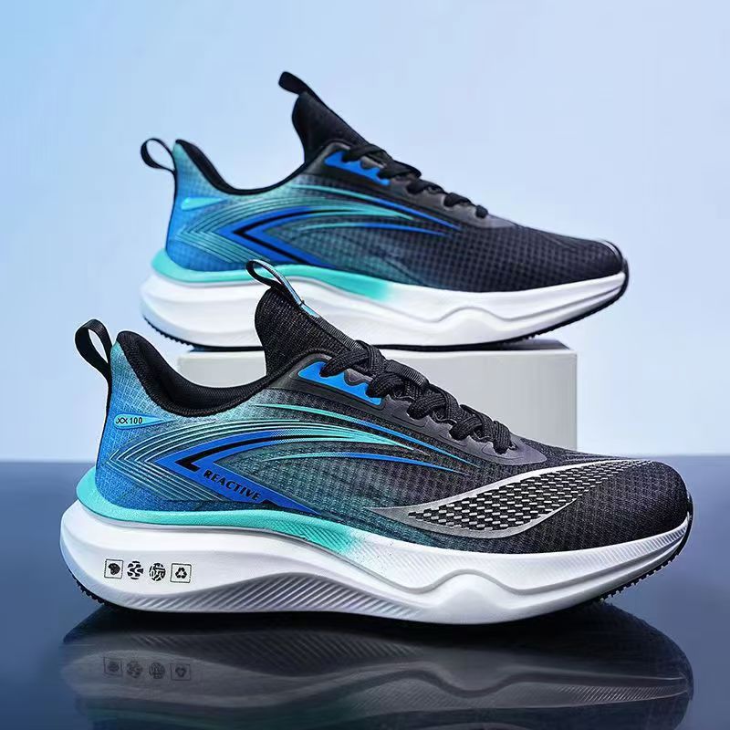 Outdoor Men's Sports Shoes with Mesh Breathable Upper