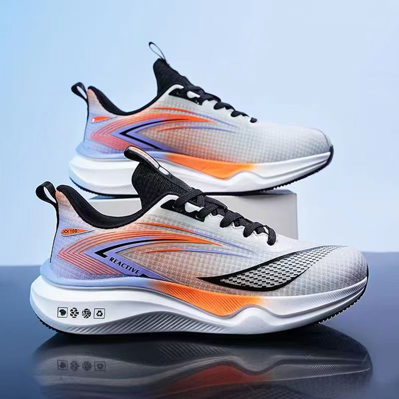 Outdoor Men's Sports Shoes with Mesh Breathable Upper