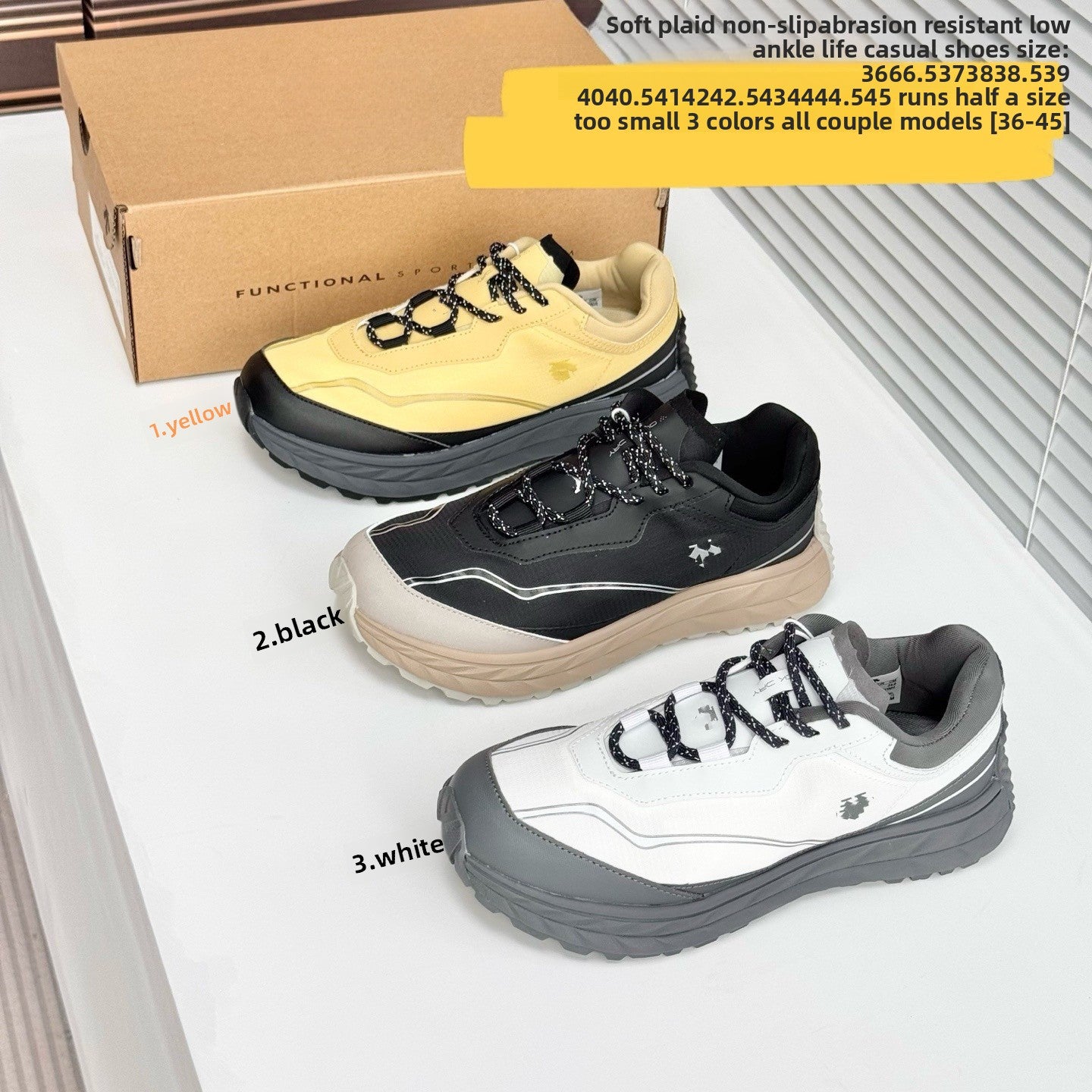 Outdoor Mountaineering Sports Shoes, Non-Slip, Wear-Resistant