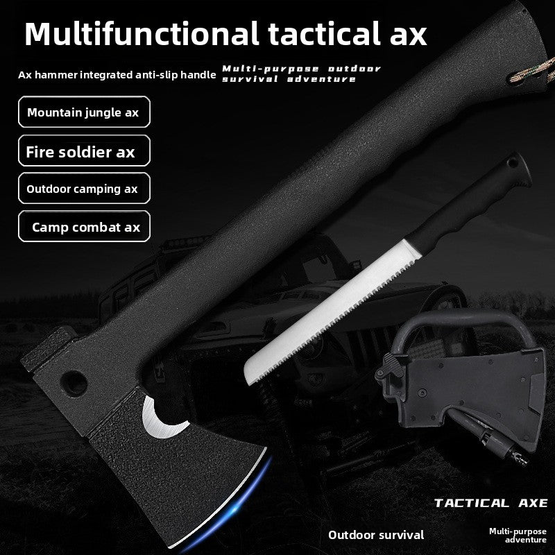 Outdoor multi-functional axe