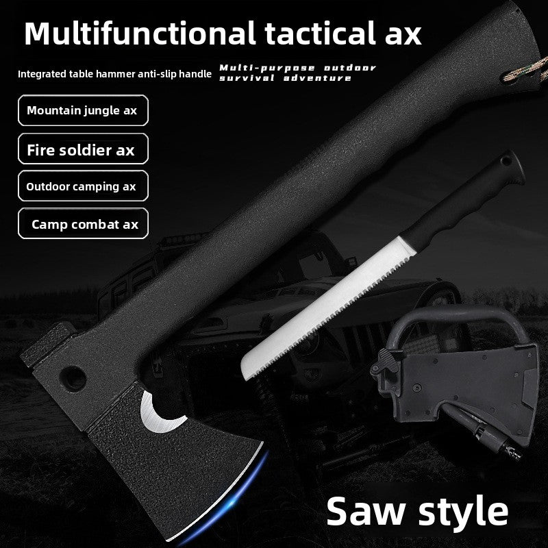 Outdoor multi-functional axe