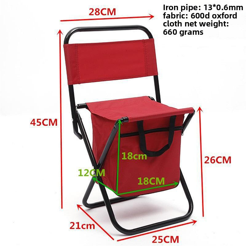 Outdoor Multifunctional Leisure Camping Foldable Chair