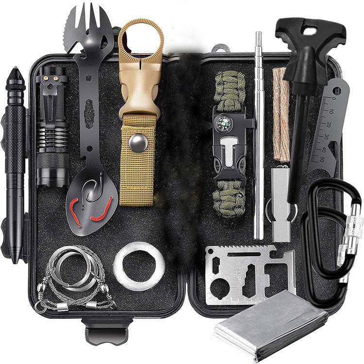 Outdoor Multifunctional Survival Tool Kit with Emergency Tools
