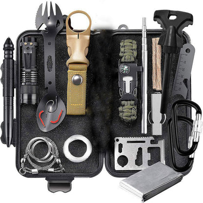 Outdoor Multifunctional Survival Tool Kit with Emergency Tools