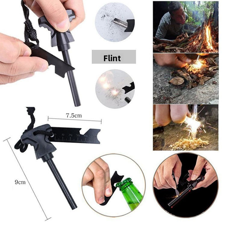 Outdoor Multifunctional Survival Tool Kit with Emergency Tools