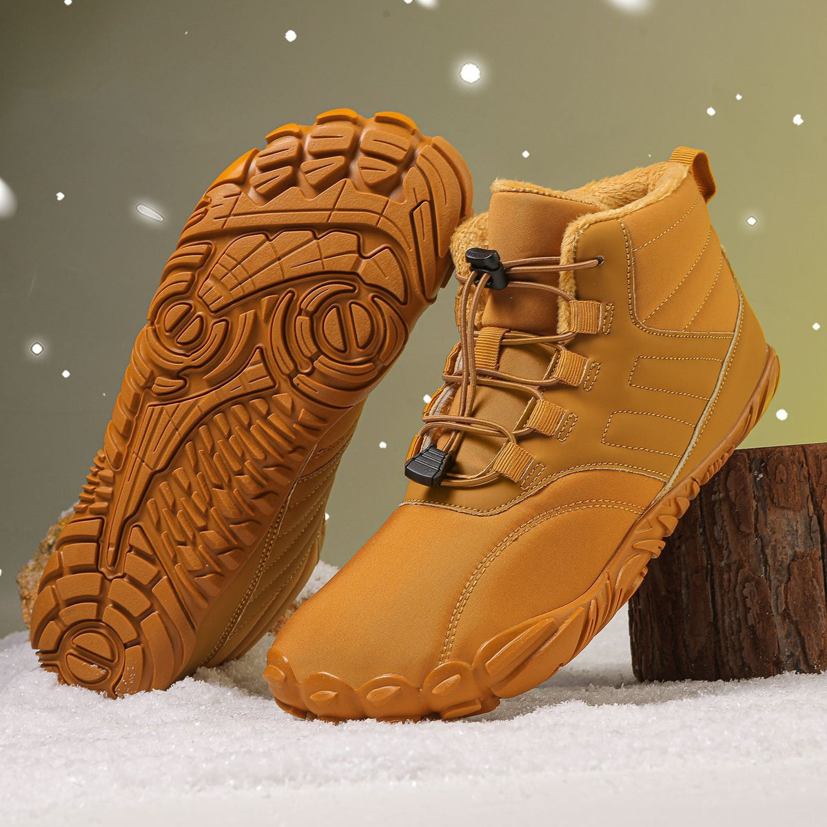 Outdoor non-slip and waterproof snow boots