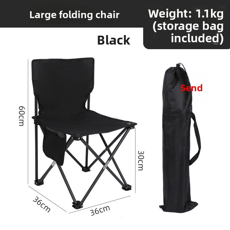 Outdoor Oxford cloth folding chair