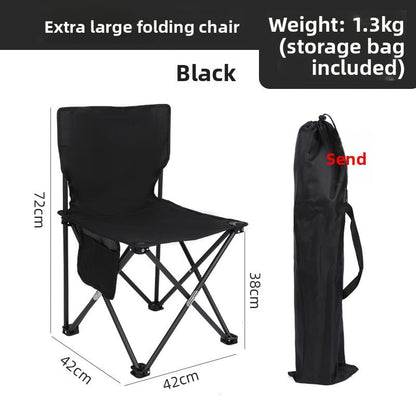 Outdoor Oxford cloth folding chair