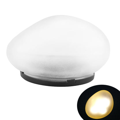 Outdoor pebble lamp
