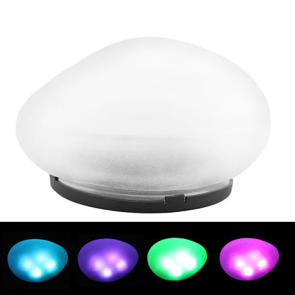 Outdoor pebble lamp