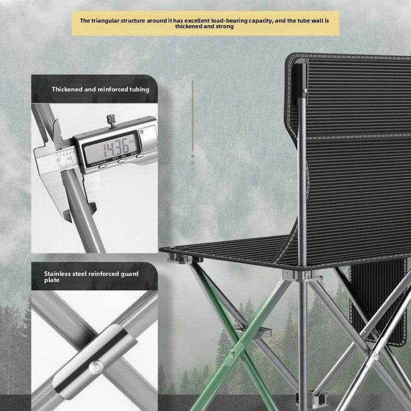 Outdoor Portable Multi-Functional Folding Chair