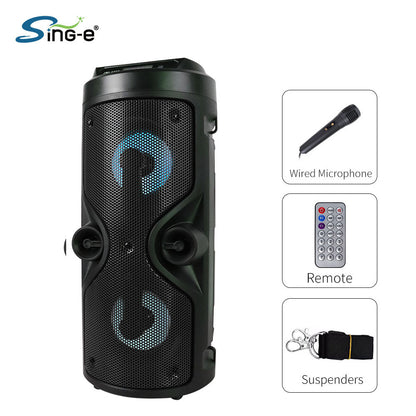 Outdoor Portable Strap Bluetooth Speaker