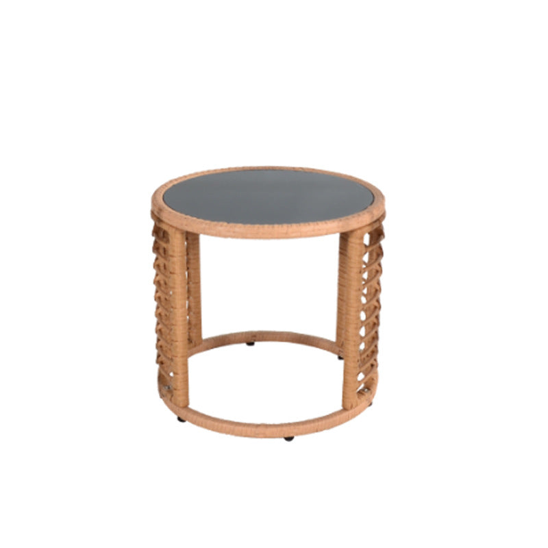 Outdoor Rattan Table and Chair Set