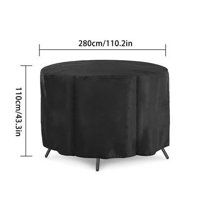 Outdoor Round Table Waterproof Dust Cover