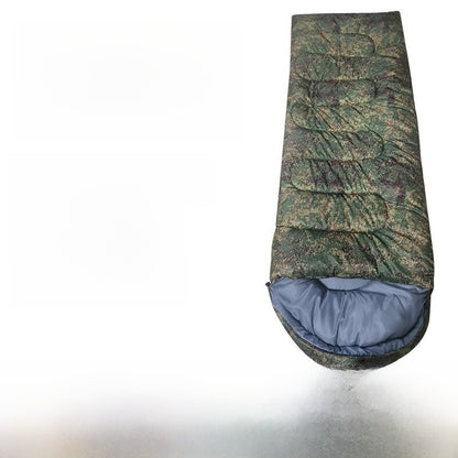 Outdoor sleeping bag for solo camping, lightweight and portable