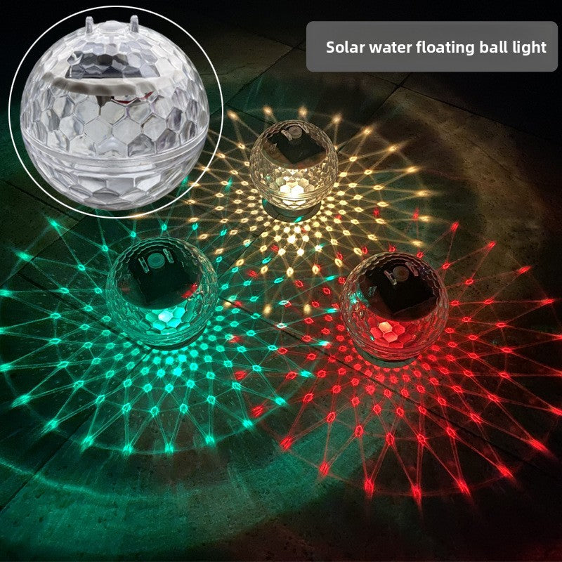 Outdoor Solar Floating Pond Light with Color Changing