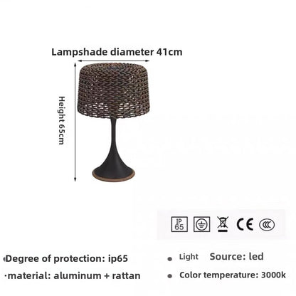 Outdoor Solar Powered Garden Light with Remote Control