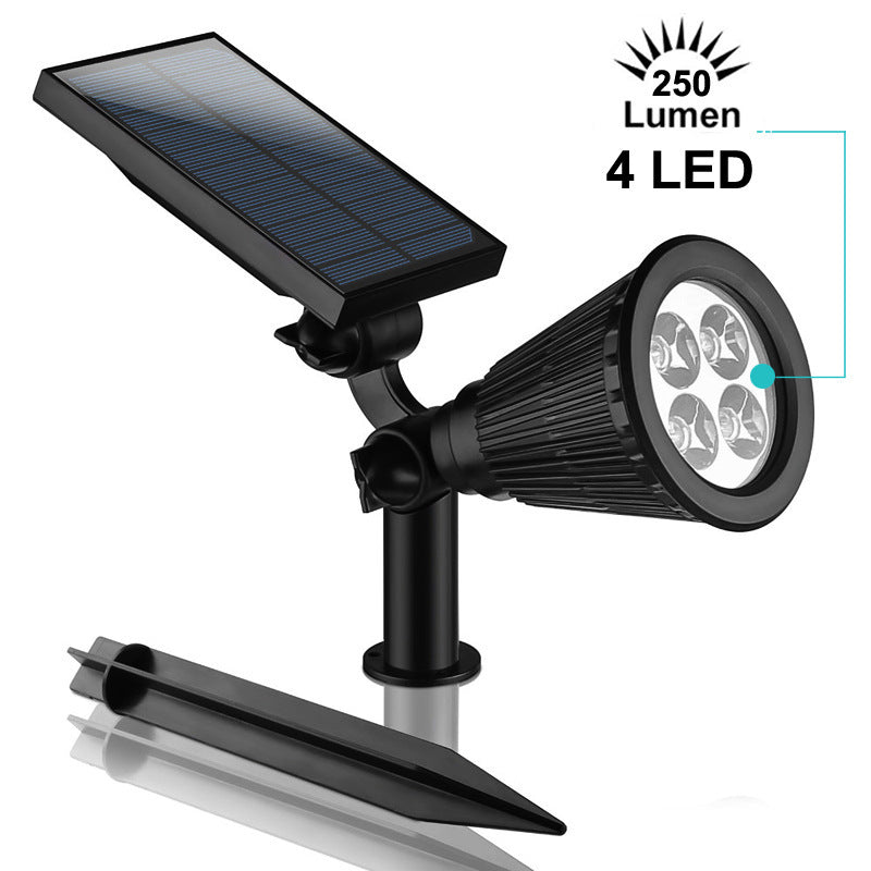 Outdoor Solar Spotlights Waterproof Garden Landscape Lights