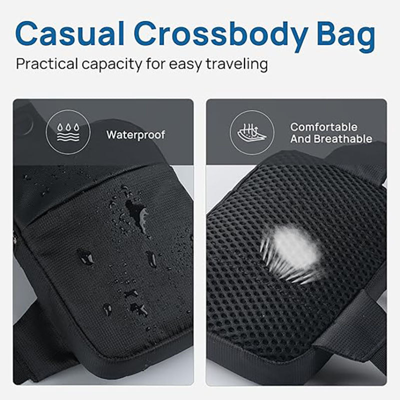 Outdoor sport waterproof single-shoulder crossbody bag