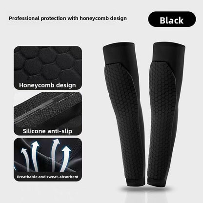Outdoor Sports Honeycomb Anti-collision Calf Cover