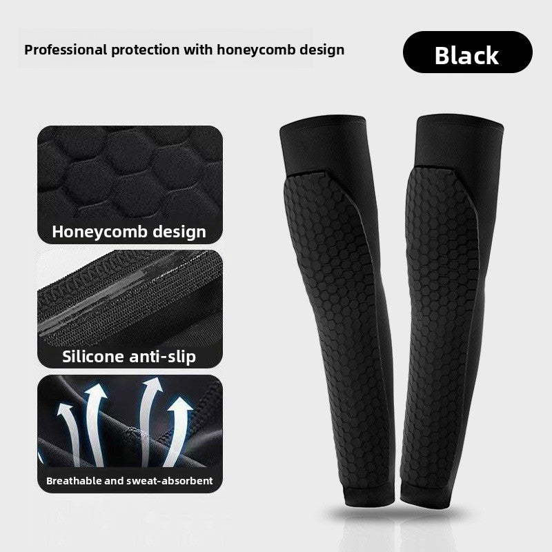 Outdoor Sports Honeycomb Anti-collision Calf Cover