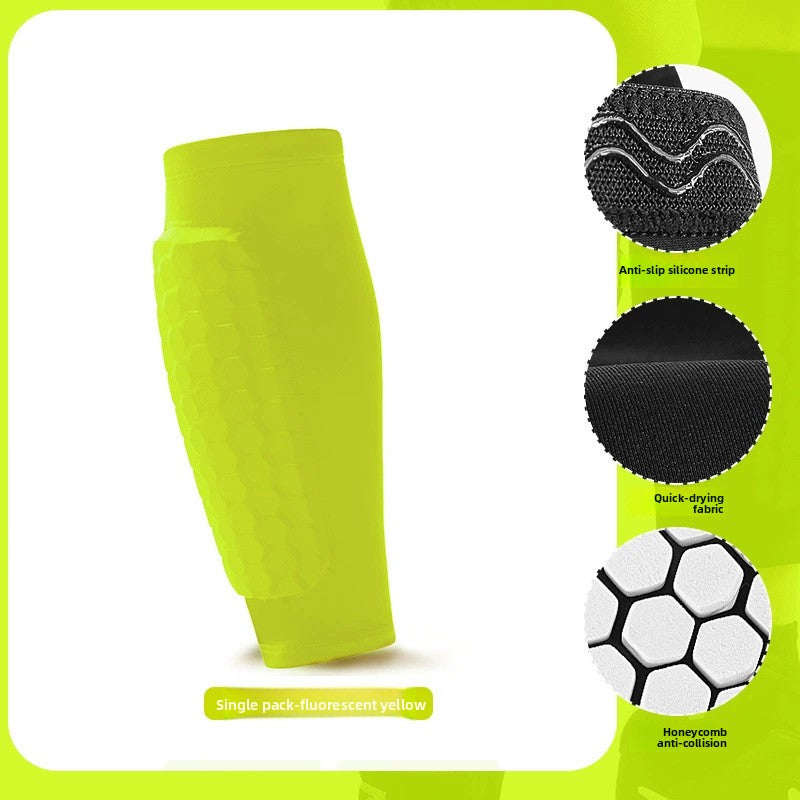 Outdoor Sports Honeycomb Anti-collision Calf Cover