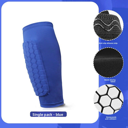 Outdoor Sports Honeycomb Anti-collision Calf Cover