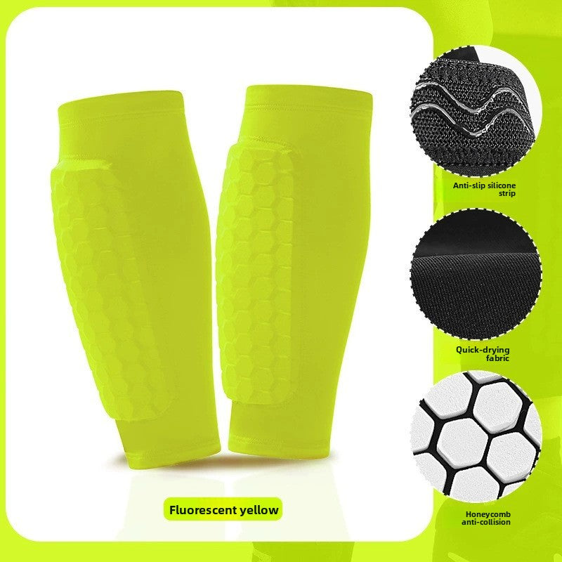 Outdoor Sports Honeycomb Anti-collision Calf Cover
