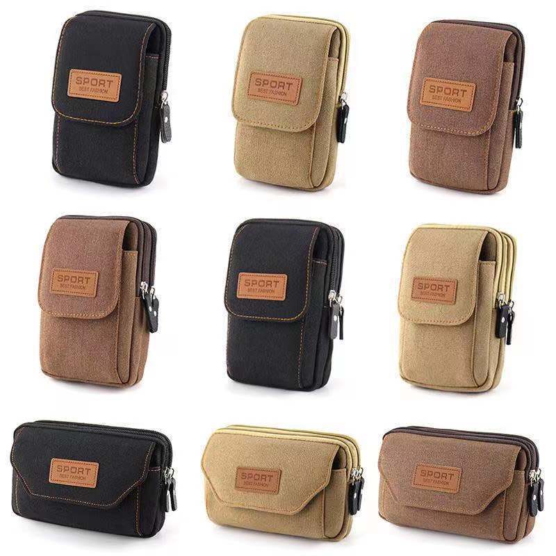 Outdoor Sports Multifunctional Mobile Phone Waist Bag for Men