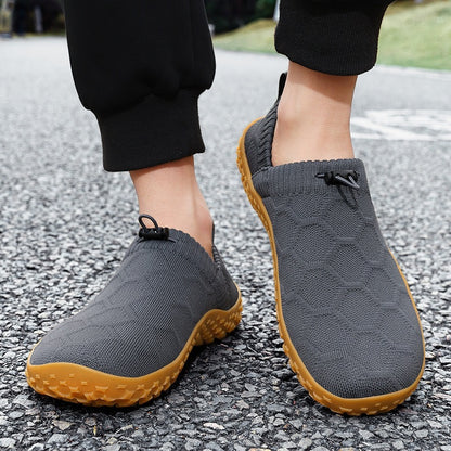 Outdoor Sports Non-Slip Breathable Fly-Knit Wide-Toe Shoes for Running, Exercise, and Everyday Wide-Footed Barefoot Shoes