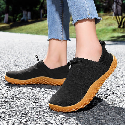 Outdoor Sports Non-Slip Breathable Fly-Knit Wide-Toe Shoes for Running, Exercise, and Everyday Wide-Footed Barefoot Shoes